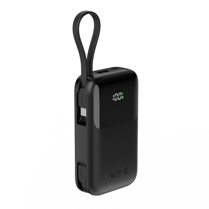 Fast Charging Power Bank with Built-in Cables 10k mAh (2 Years Warranty)