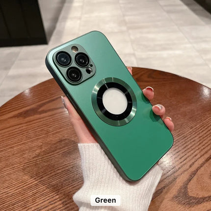 AG - Magnetic Charging Case with Camera Lens for iPhone XR/11/12/13/14/15 - Row