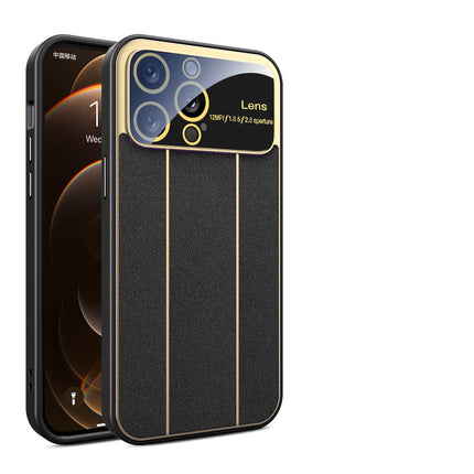 Built-in Lens Protector TPU Case  for iPhone 11/12/13/14/15 - Row