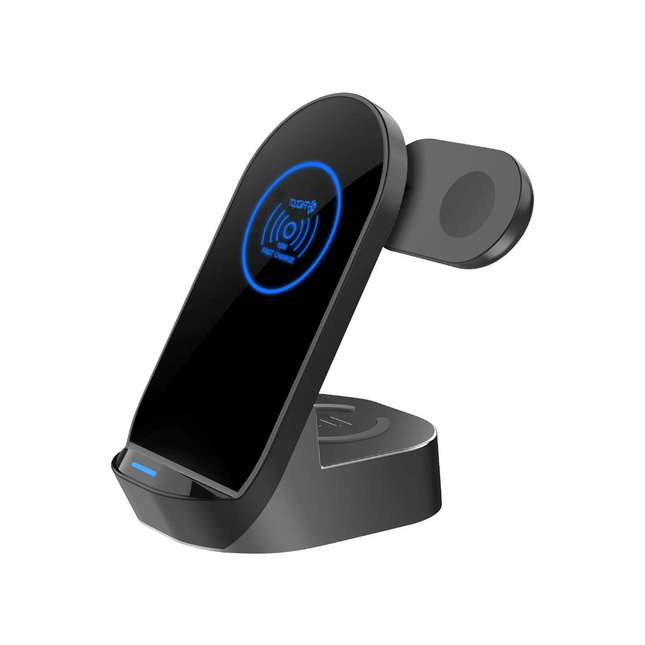 25W 3-in-1 Wireless Charging Stand (12 Months Warranty)