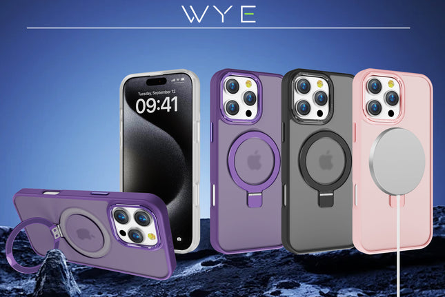 iPhone 13 Pro Max Magnetic Metal Stand Case