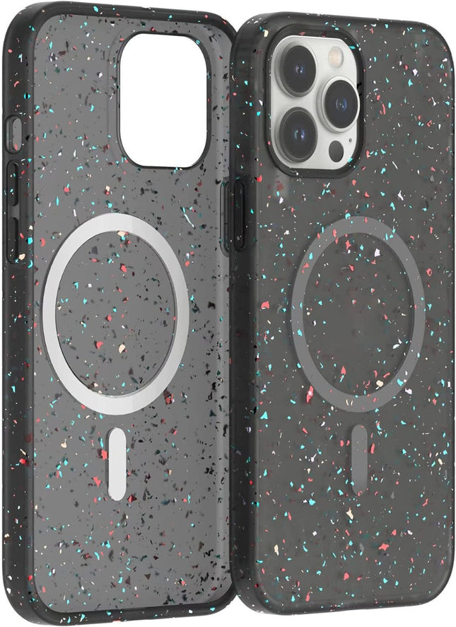 iPhone 15 Max Glittery Silicone Magsafe Case