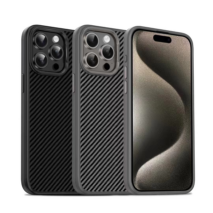 CarbonDefender Case for iPhone 16/ 16 Pro/ 16 Plus/ 16 Pro Max