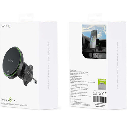 Qi2.2 25W Wireless In Car Holder H98