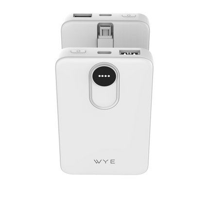 5000mAh Portable Power Bank with USB-C Cable