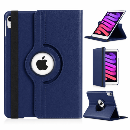 iPad 4/5/6/ Air/Air 2/ Pro - 9.7" 360 Rotation Leather Case