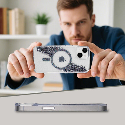iPhone 11 Sparkle Magnetic Ring Case