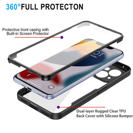 Built-in 360 Screen Protective Case for Samsung