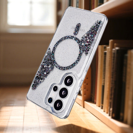 Galaxy S25 Ultra Sparkle Magnetic Ring Case