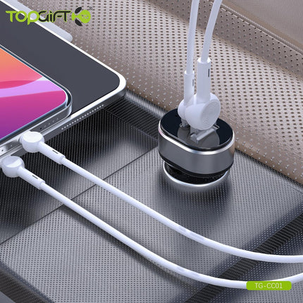 WYEFLUX In-Car Dual Port Fast Charger - 12W