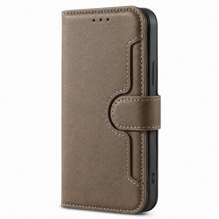 iPhone 17 Air Double Stitch PU Leather Case