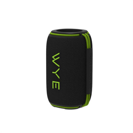 15W High Fidelity Wireless Bluetooth Speaker – IPX6 Waterproof, Deep Bass Hi-Fi Sound, Φ78mm Driver, 3000mAh 7Hr Battery, 6 RGB Modes, TWS Stereo Pairing, USB-C, TF/USB/AUX, Hands-Free Calling – Compact Portable Outdoor Speaker Black (Y-SKR13)