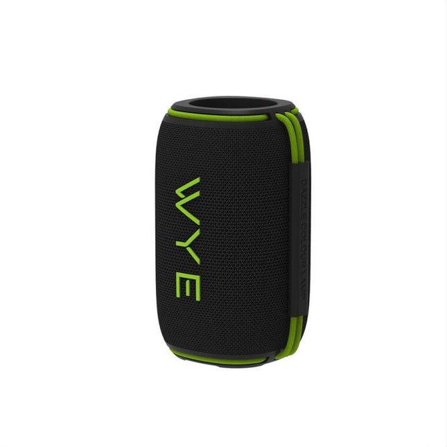 15W High Fidelity Wireless Bluetooth Speaker – IPX6 Waterproof, Deep Bass Hi-Fi Sound, Φ78mm Driver, 3000mAh 7Hr Battery, 6 RGB Modes, TWS Stereo Pairing, USB-C, TF/USB/AUX, Hands-Free Calling – Compact Portable Outdoor Speaker Black (Y-SKR13)