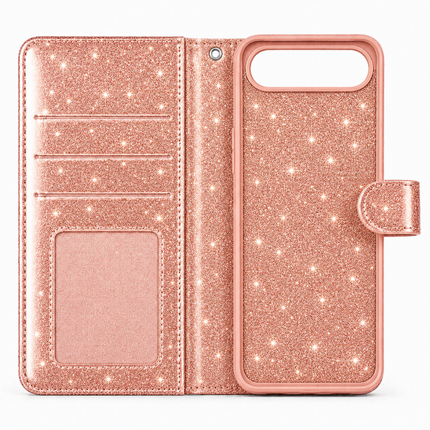 iPhone 17 Air Wallet Shiny Case