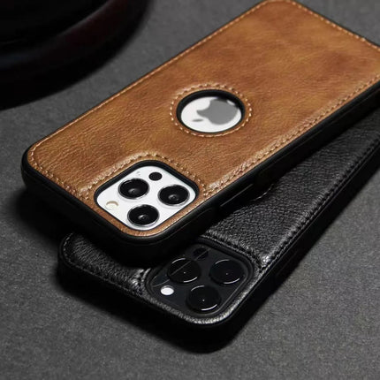 PU Leather Case for iPhone X/XR/11/12/13/14/15 - Row