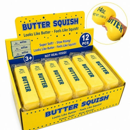 Salted Butter Squeezy TPR Flour Medium Squishy Toy 13cm