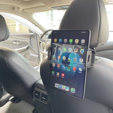 Adjustable Head Restraint Tablet Holder