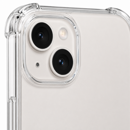 iPhone 15 Plus Clear Anti Burst Gorilla Case