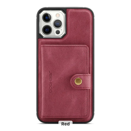 Back Case with Detachable Wallet for iPhone 11/12/13/14/15 - Row