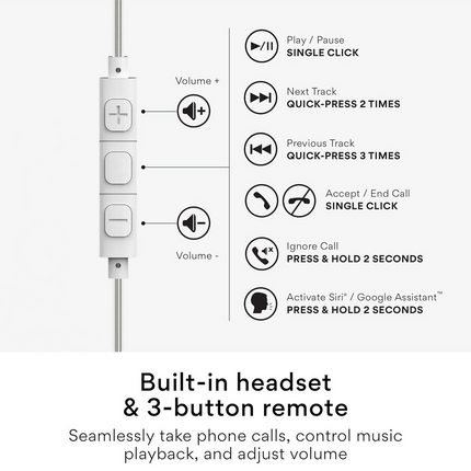 8-Pin Stereo Wired Earphones for iPhone (12 Months Warranty)