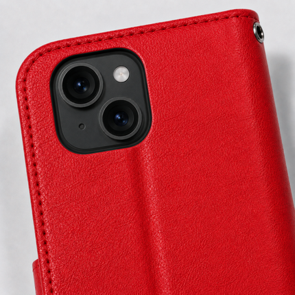 iPhone 15 Plus Wallet Slide Pocket Case