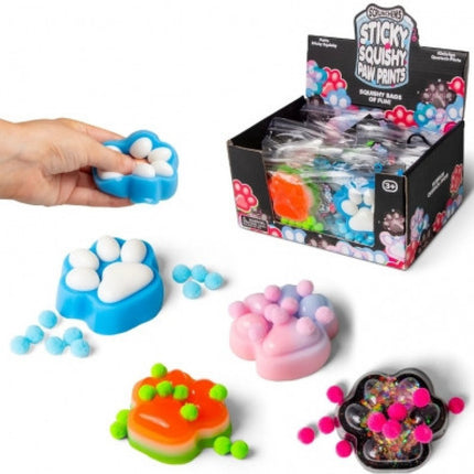 Scrunchems Sticky Squishy Paw Print