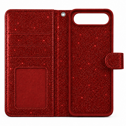 iPhone 17 Air Wallet Shiny Case