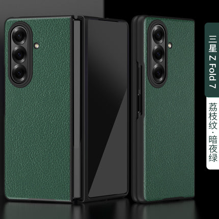 Galaxy Z Fold 8 Ultra Leather Design Case