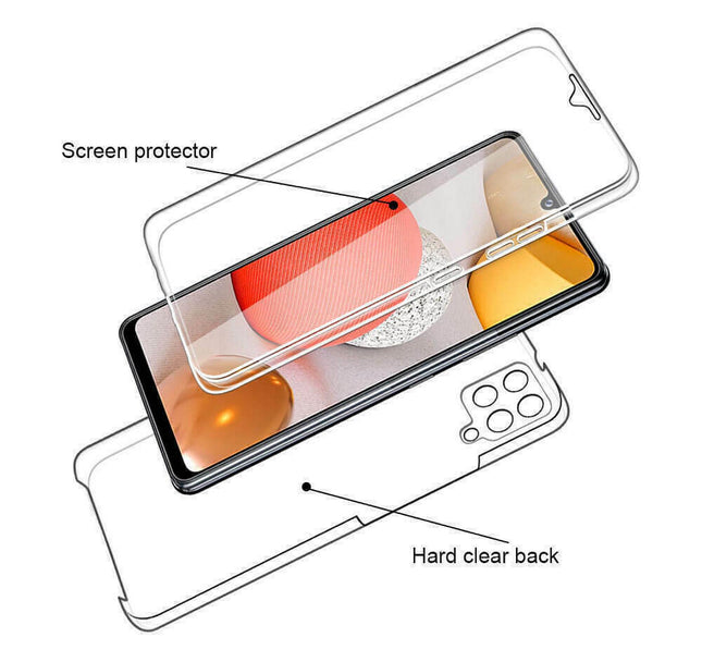 Galaxy A04/A04S/ A13 4G/5G 360 TPU Clear Case