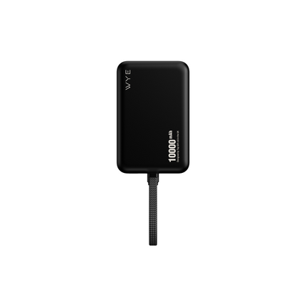 10K Magnetic Power Bank With Build-in USB-C Cable