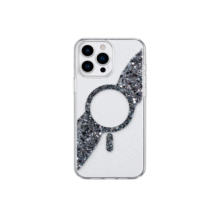 iPhone 16 Pro Max Sparkle Magnetic Ring Case