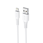 USB-A to Lightning / 0.25 Meter / White