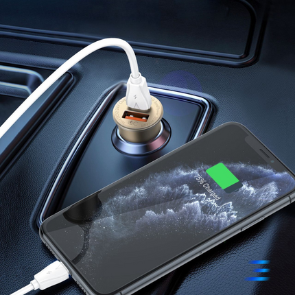 30W Compact High Power In-Car Charger (12 Months Warranty)