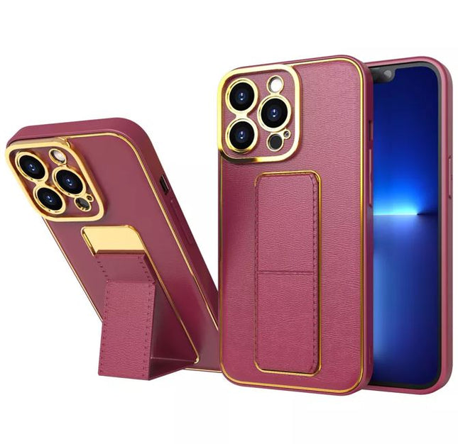 iPhone 13 Pro Back Case with Folding Stand