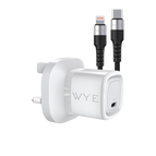 White / USB-C & Lightning / 25W