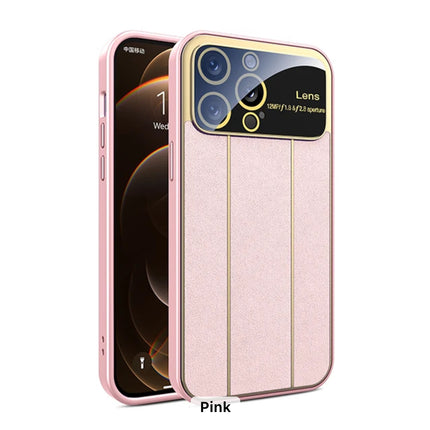 Built-in Lens Protector TPU Case  for iPhone 11/12/13/14/15 - Row