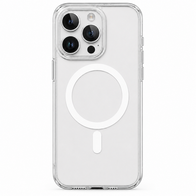 iPhone 14 Pro Max Clear Magnetic Case