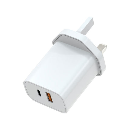 WYEFLUX 20W Power Adapter With USB-C & USB Ports