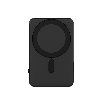 Compact 5K Power Bank with Built-In Cable