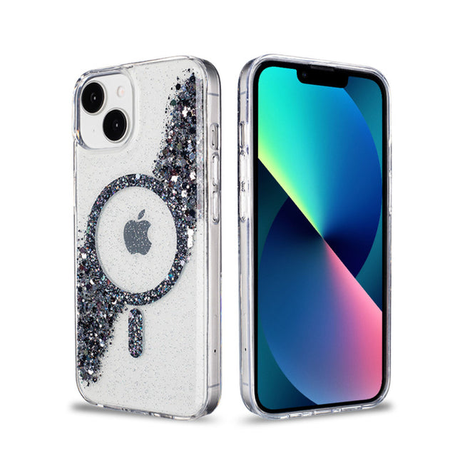 iPhone 12/12 Pro Sparkle Magnetic Ring Case