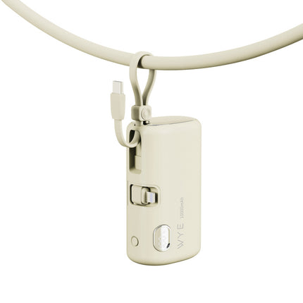 Lightning Plug Power Bank 10K with USB-C Cable