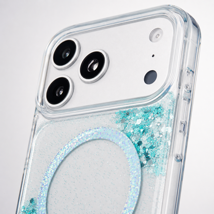 iPhone 17 Pro Max Sparkle Magnetic Ring Case