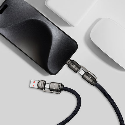 4-in-1 Data & Charging Cable