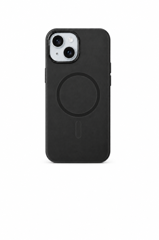 iPhone 15 Soft Leather Style Case