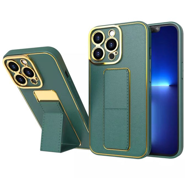 iPhone 15 Back Case with Folding Stand