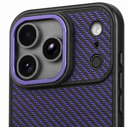 iPhone 17 Pro Max Carbon Design KickStand Case