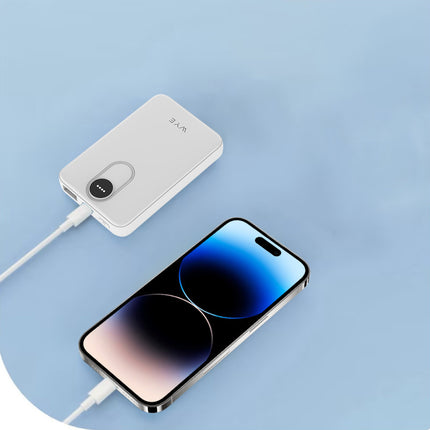 5000mAh Portable Power Bank with USB-C Cable