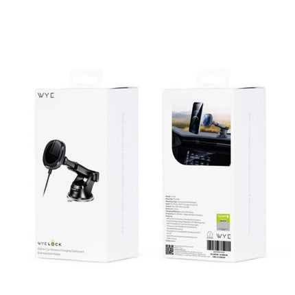 15W In-Car Wireless Charging Dashboard & Windshield Holder