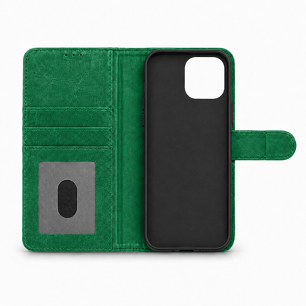 iPhone 15 Pro Max Wallet PU Leather Case