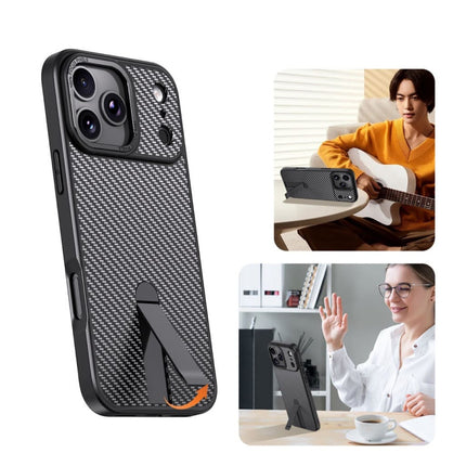 Galaxy S26 Carbon Design KickStand Case
